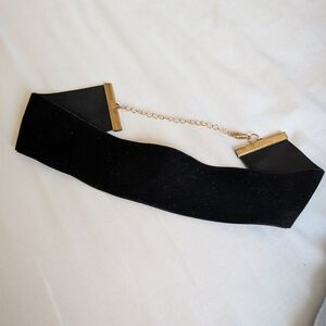 Elegant Black Velvet Choker Necklace